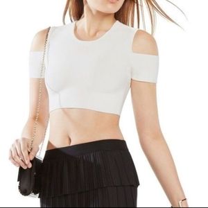 NWT BCBGMAXAZRIA Miles Crop Top